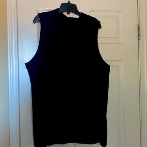 Torrid Sleeveless Black Turtle Neck